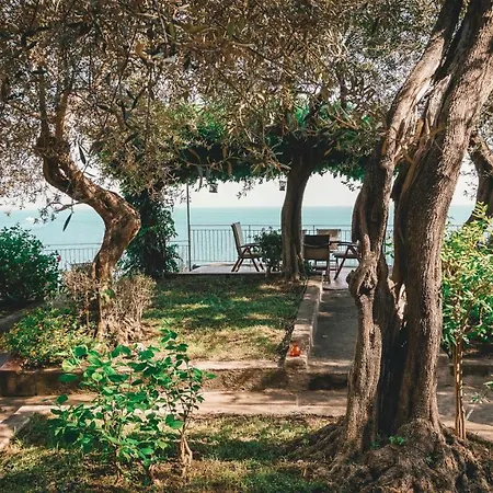 A Con Giardino E Discesa A Mare Villa